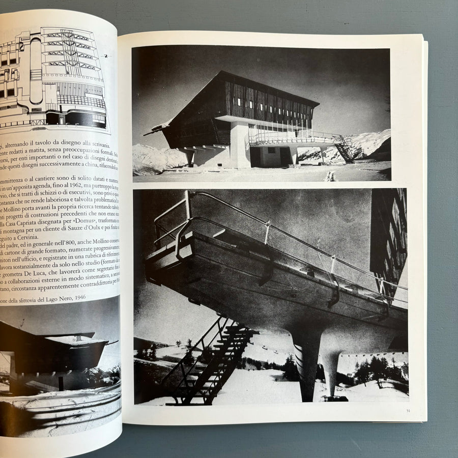 Carlo Mollino: Architettura Come Autobiografia - Idea Books 1985 - Saint-Martin Bookshop