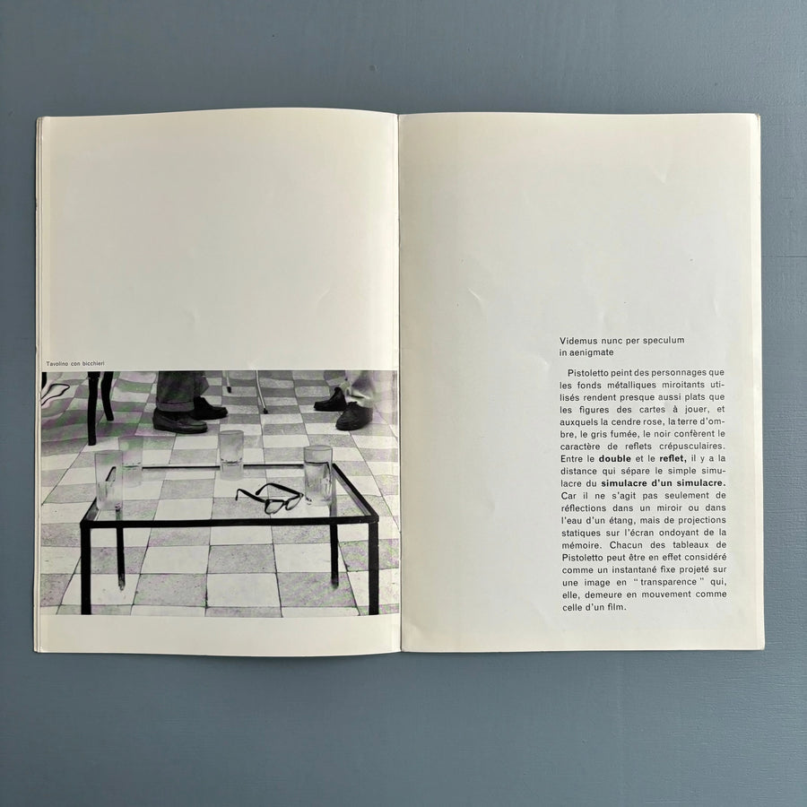 Michelangelo Pistoletto - Ileana Sonnabend 1964 - Saint-Martin Bookshop