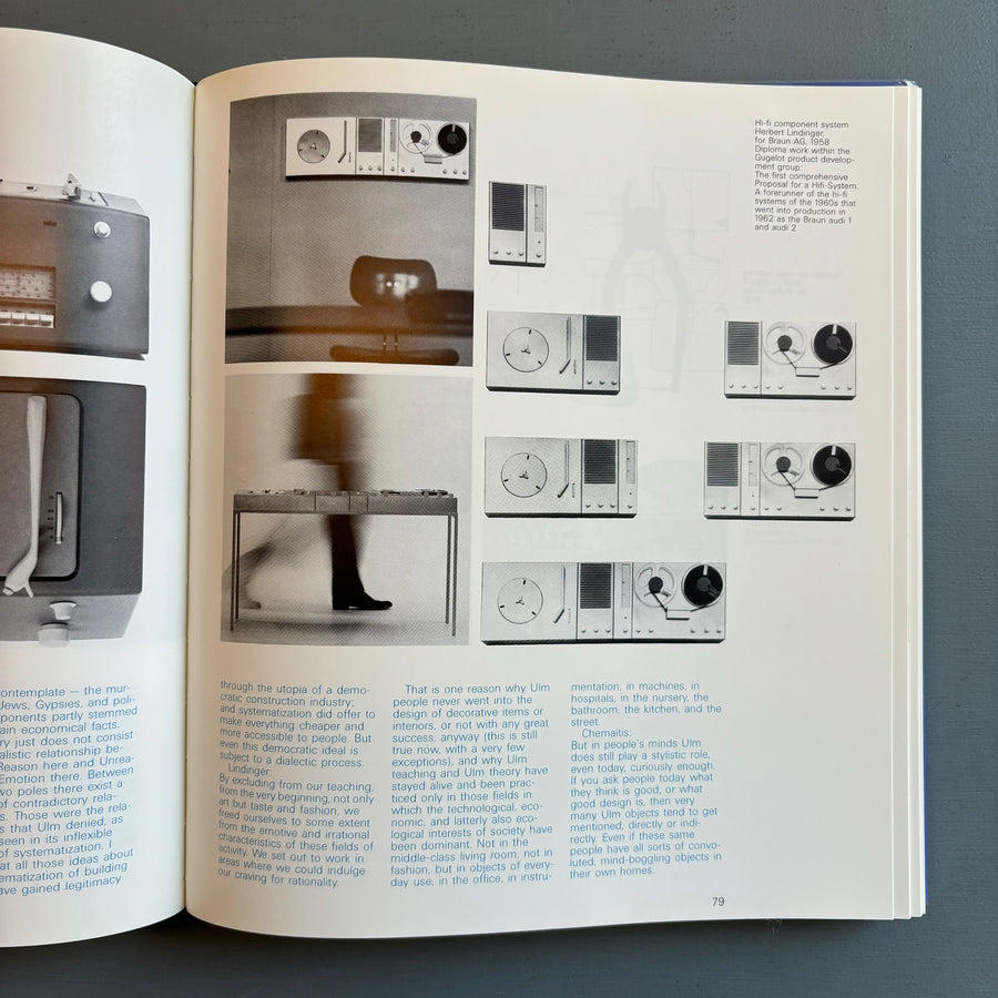 Ulm Design, The Morality of Objects - The MIT Press 1991 - Saint-Martin Bookshop
