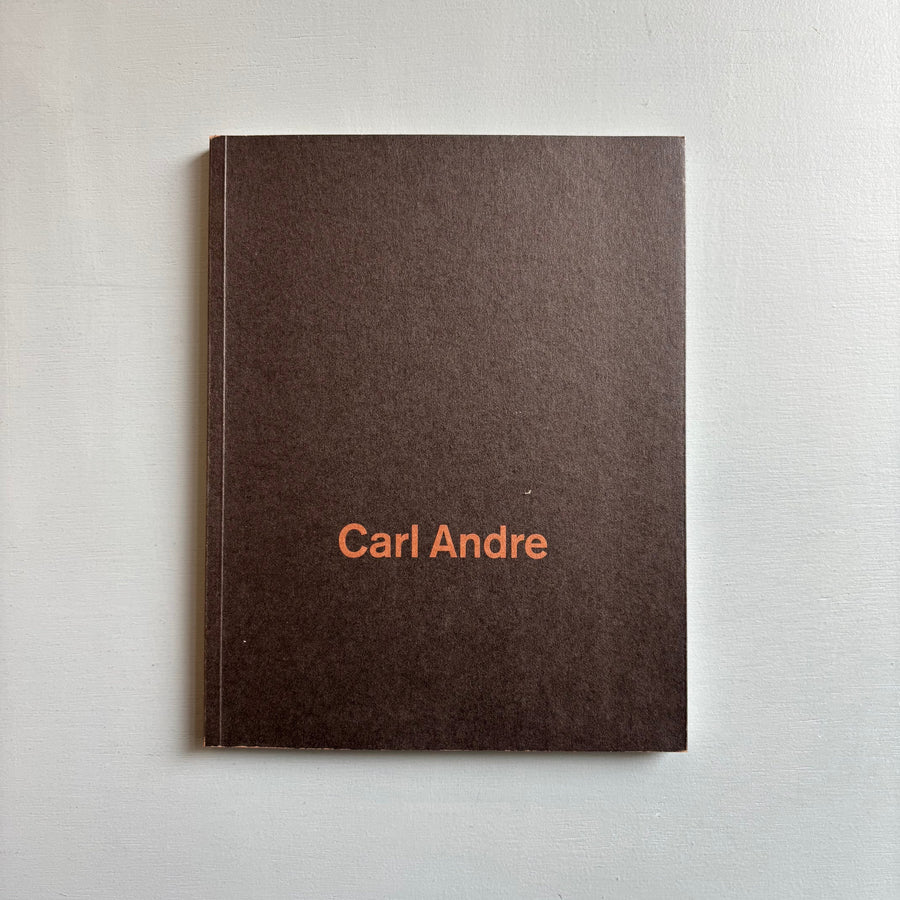 Carl Andre - Extraneous Roots - MMK 1991 - Saint-Martin Bookshop