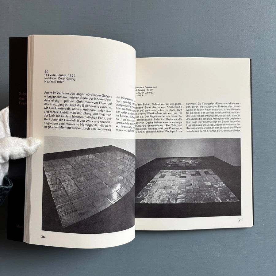 Carl Andre - Extraneous Roots - MMK 1991 - Saint-Martin Bookshop