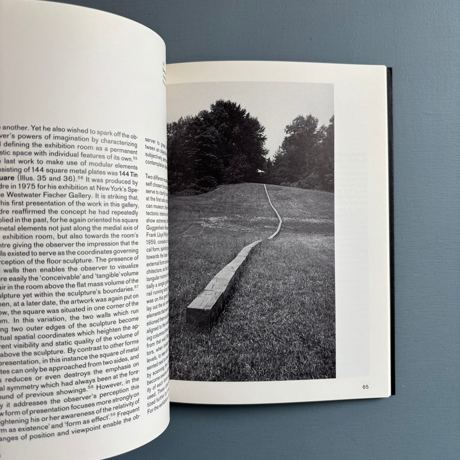 Carl Andre - Extraneous Roots - MMK 1991 - Saint-Martin Bookshop