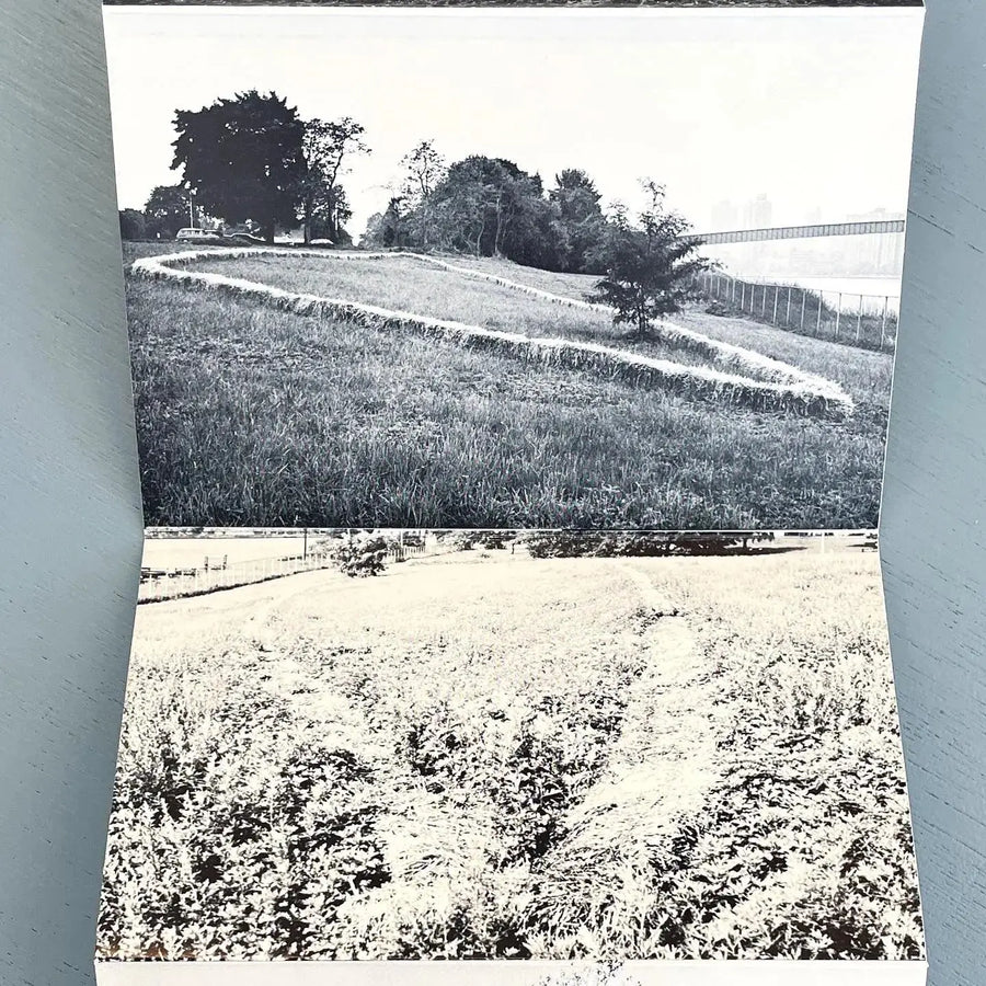 Carl Andre - Three Works on Land 1979 - sponsored by A.R.E.A. 1979 - Saint-Martin Bookshop