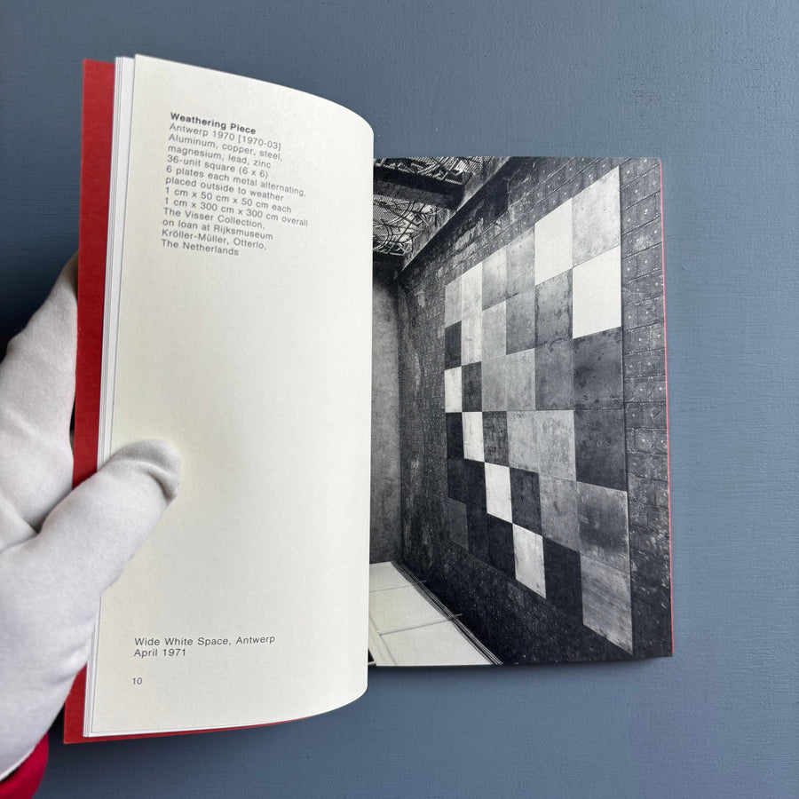 Carl Andre – Works in Belgium - Imschoot 1993 - Saint-Martin Bookshop
