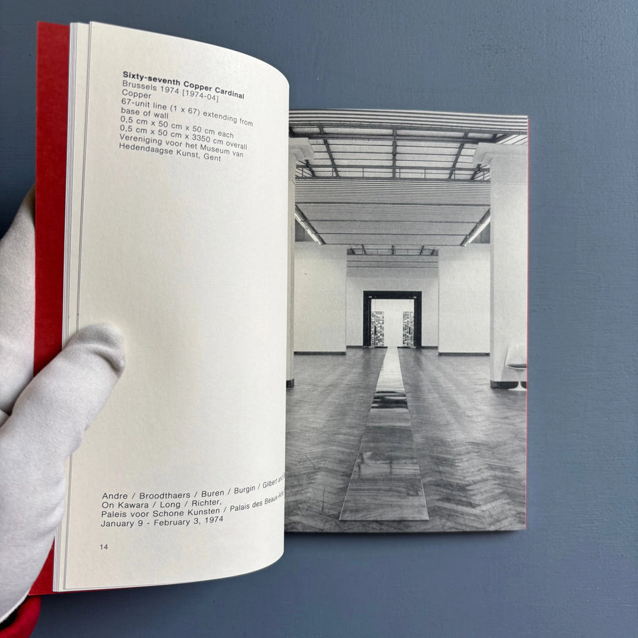 Carl Andre – Works in Belgium - Imschoot 1993 - Saint-Martin Bookshop