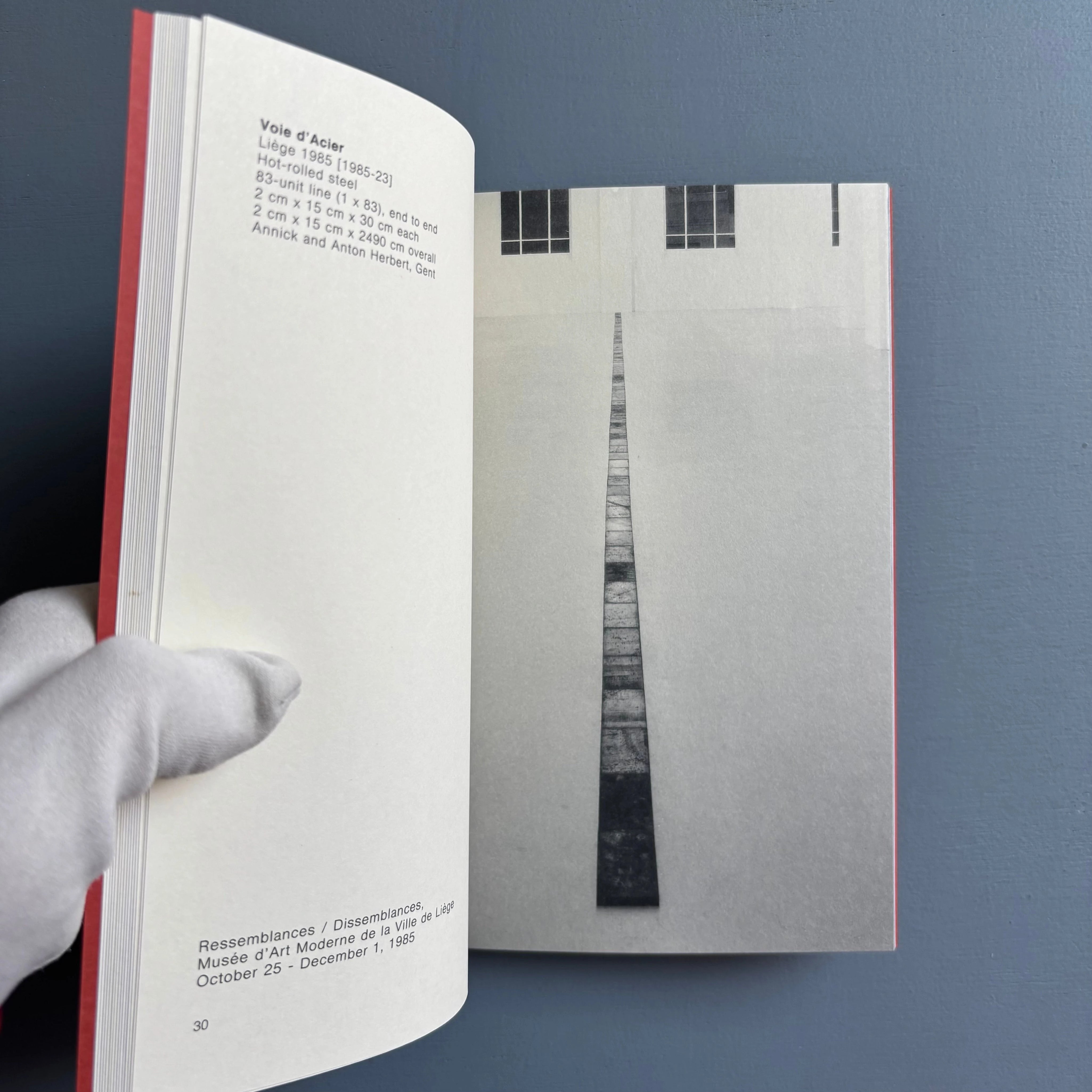 Carl Andre – Works in Belgium - Imschoot 1993 - Saint-Martin Bookshop