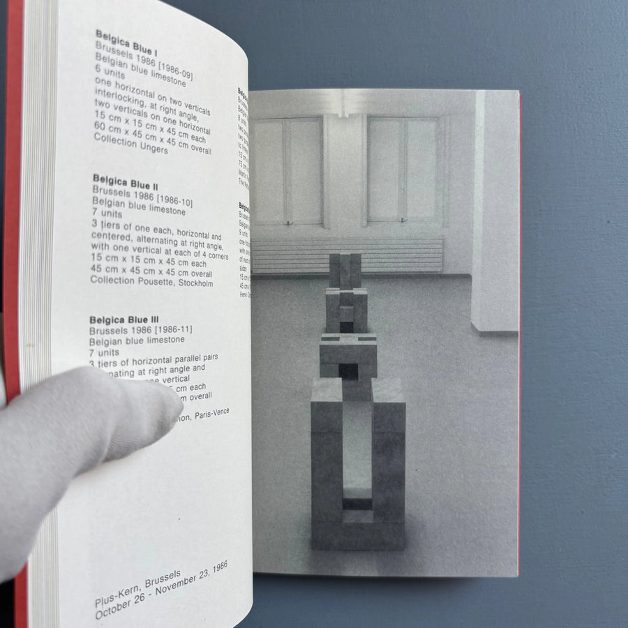 Carl Andre – Works in Belgium - Imschoot 1993 - Saint-Martin Bookshop