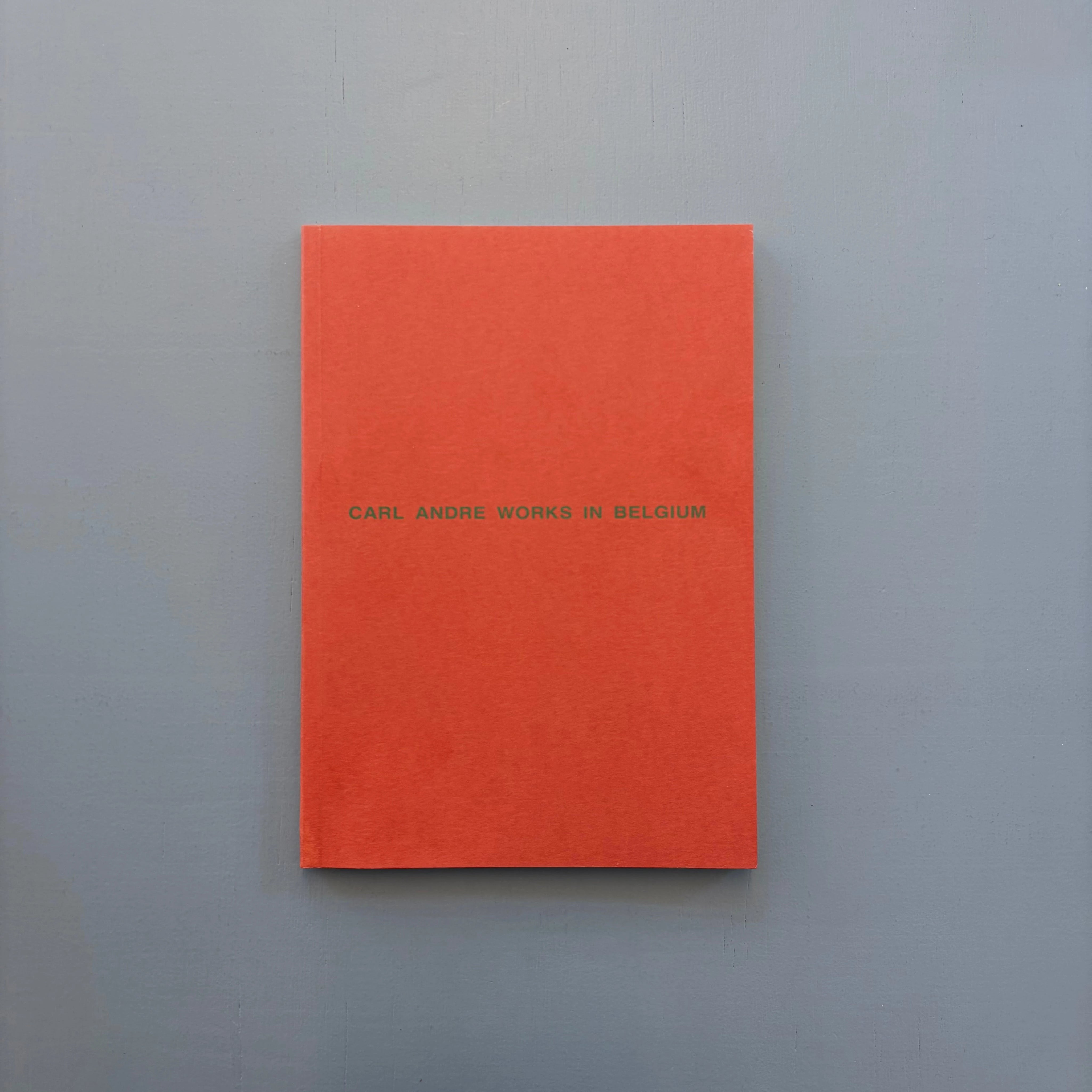 アート・デザイン・音楽 CARL ANDRE / WORKS IN BELGIUM Carl-Andre-_-Works-in-Belgium-
