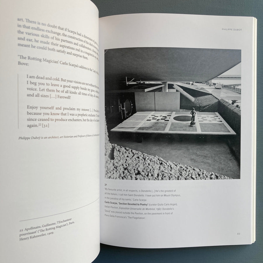 Carol Bove / Carlo Scarpa - Henry Moore Institute 2015 - Saint-Martin Bookshop