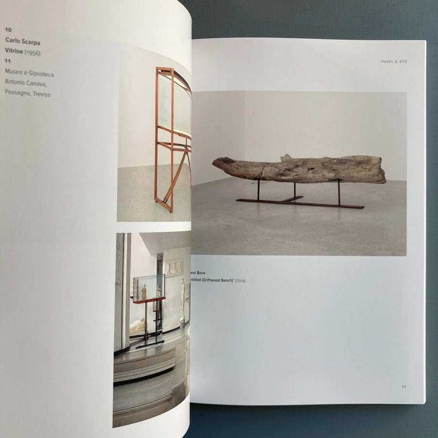 Carol Bove / Carlo Scarpa - Henry Moore Institute 2015 - Saint-Martin Bookshop