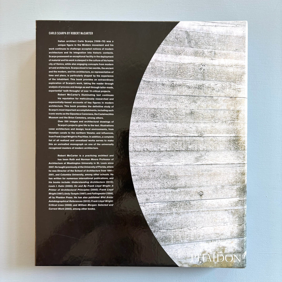 ﻿﻿Carlo Scarpa - Phaidon 2013 - Saint-Martin Bookshop