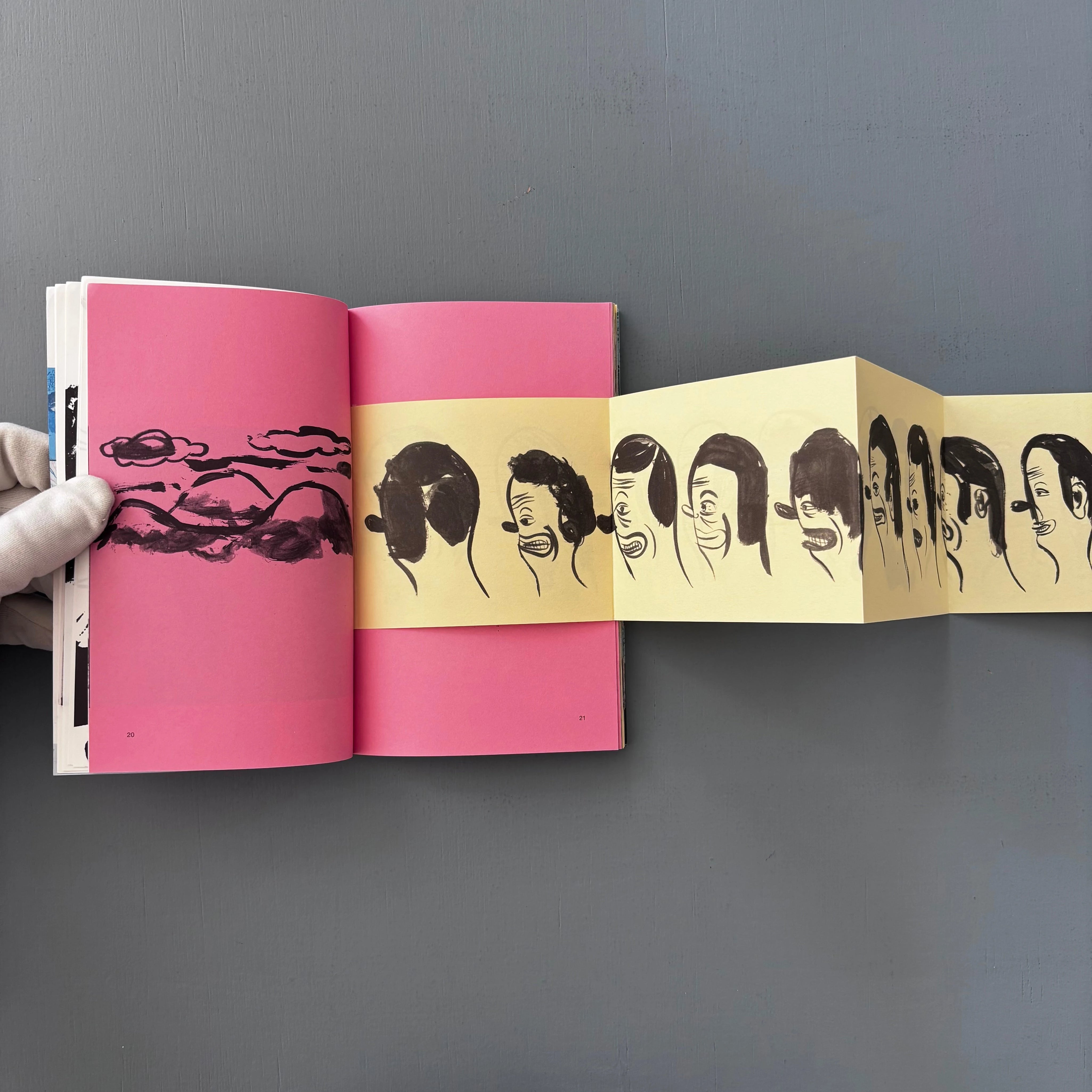 Chris Johanson (signed) - You are there - Alleged Press 2000