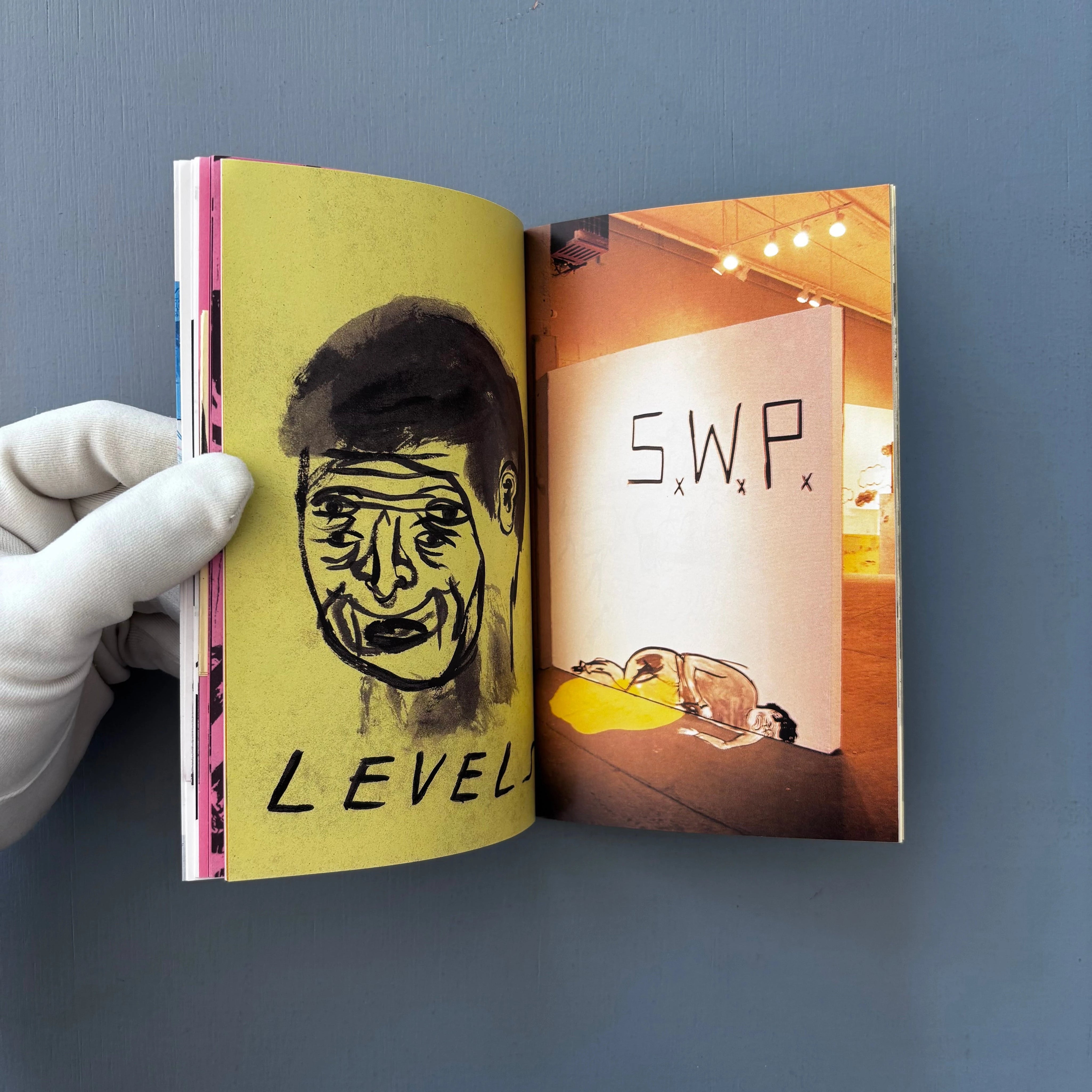 Chris Johanson (signed) - You are there - Alleged Press 2000