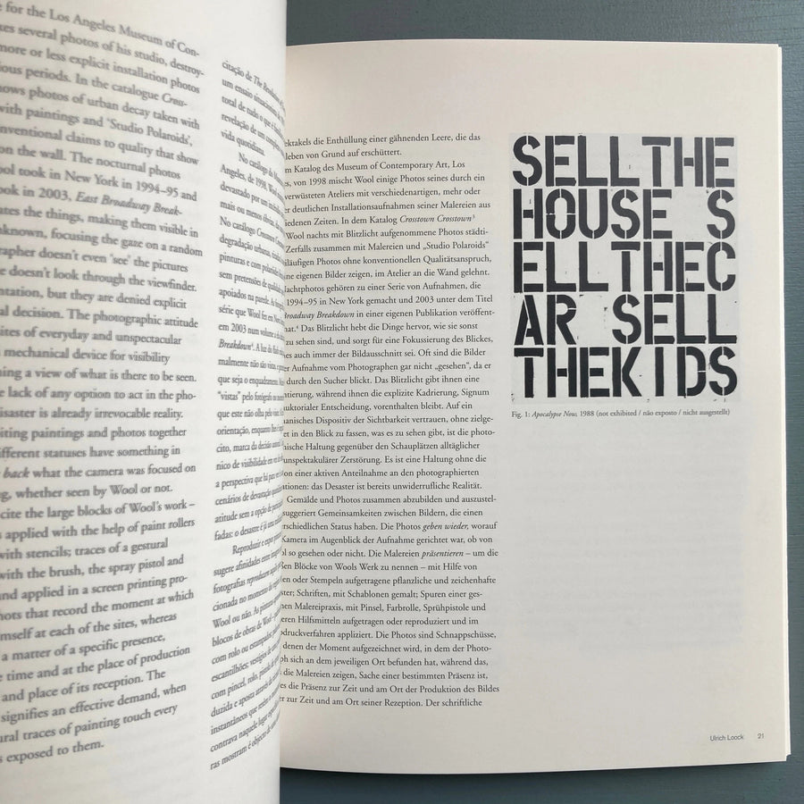 Christopher Wool - 2006-2008 / Porto-Köln - Walther König 2009