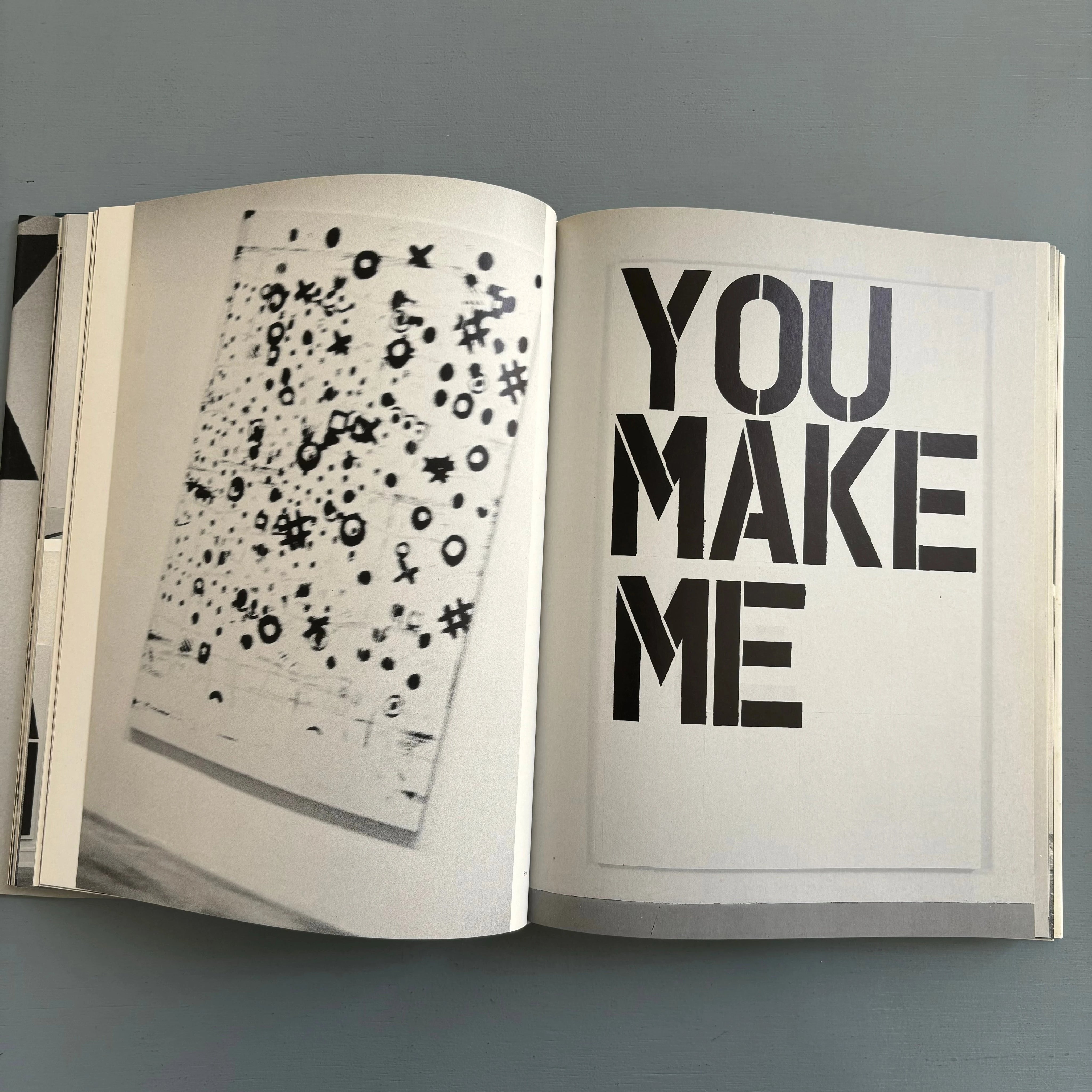 Christopher Wool MAKE ME アートブック Christopher Wool - You make me - MoCA/Scalo 1998 (mint condition