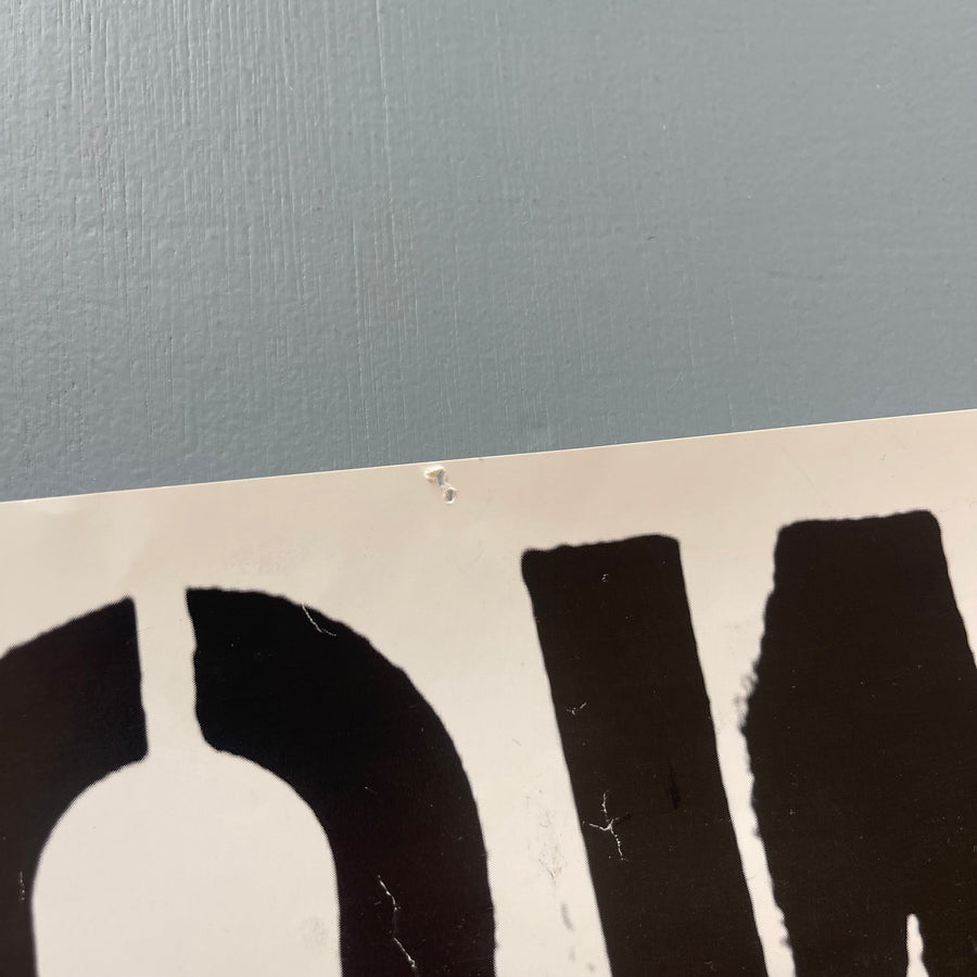 Félix González-Torres & Christopher Wool - The show is over - Printed Matter 1993 - Saint-Martin Bookshop