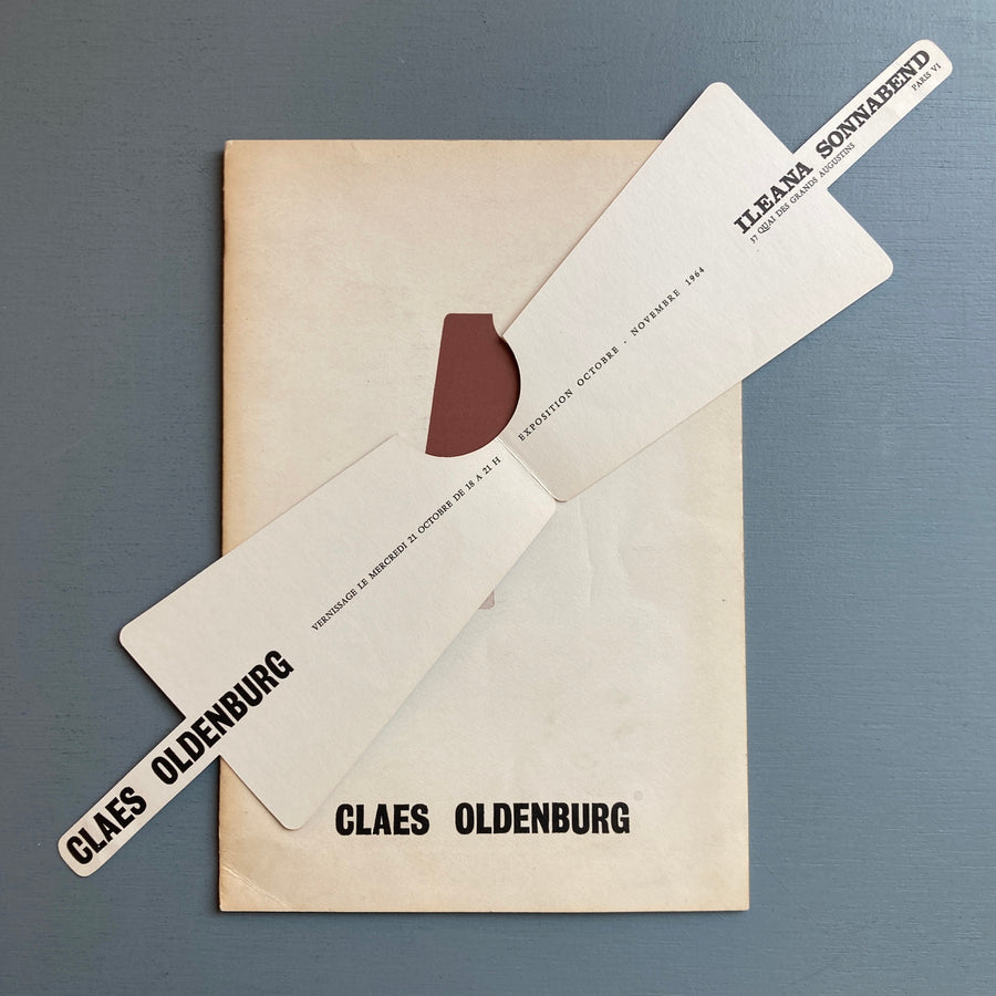 Claes Oldenburg, Ice cream bar invitation - Ileana Sonnabend 1964