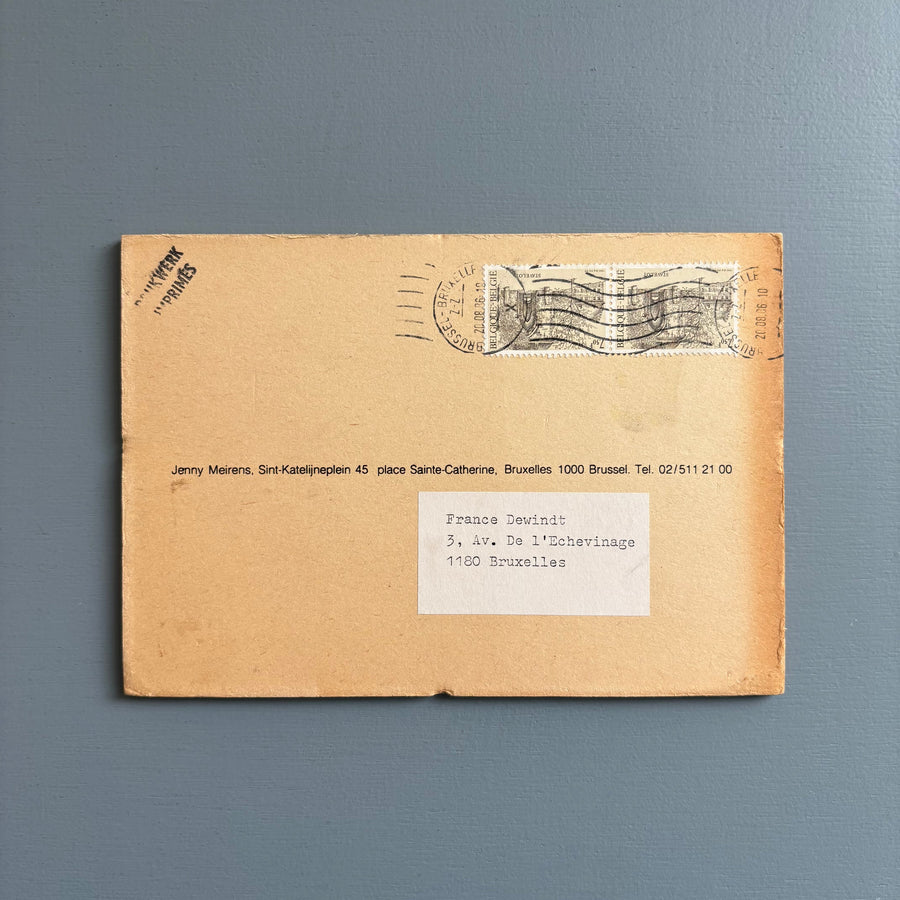 Comme des Garçons - Invitation card - Fall Winter 1986-1987 - Saint-Martin Bookshop