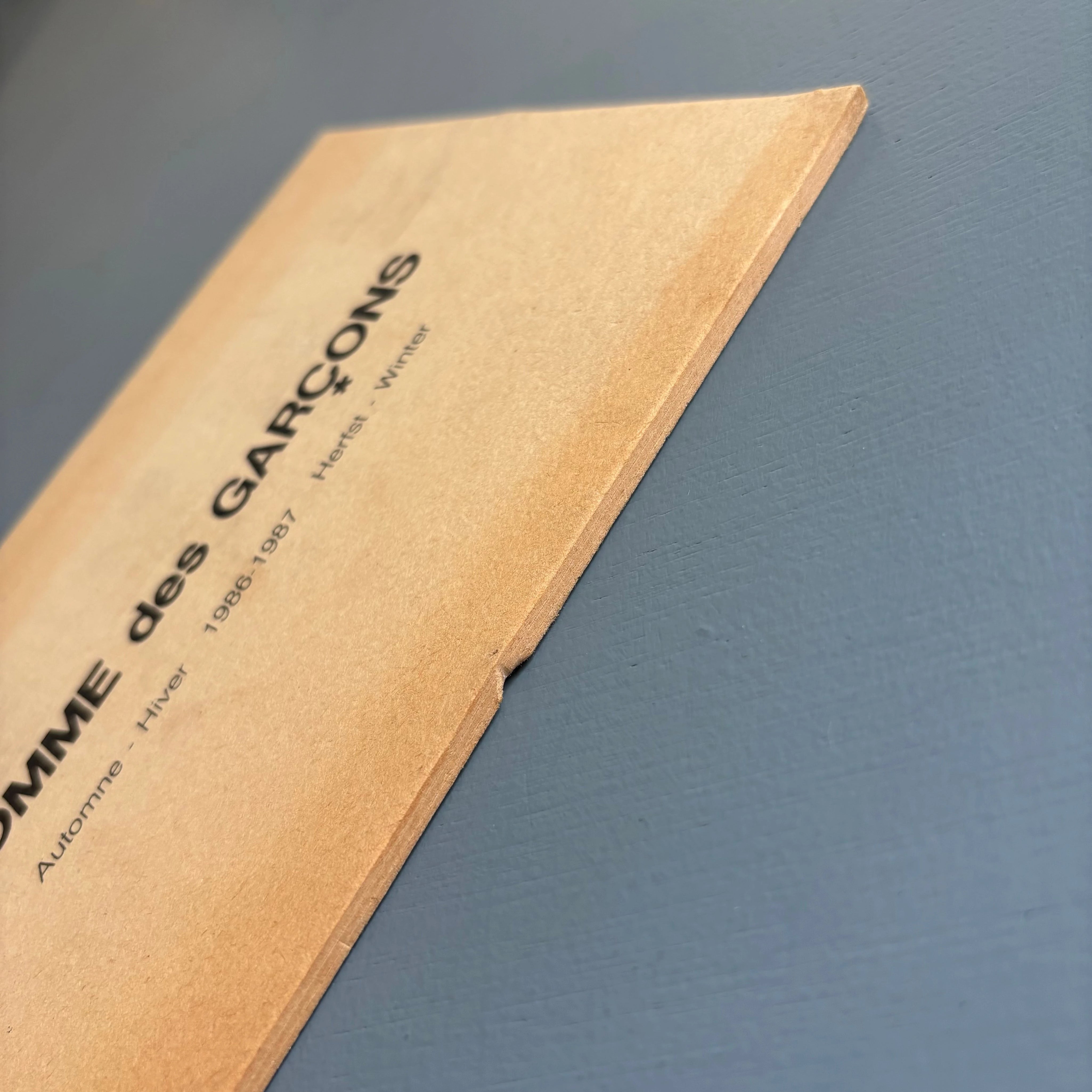 Comme des Garçons - Invitation card - Fall Winter 1986-1987