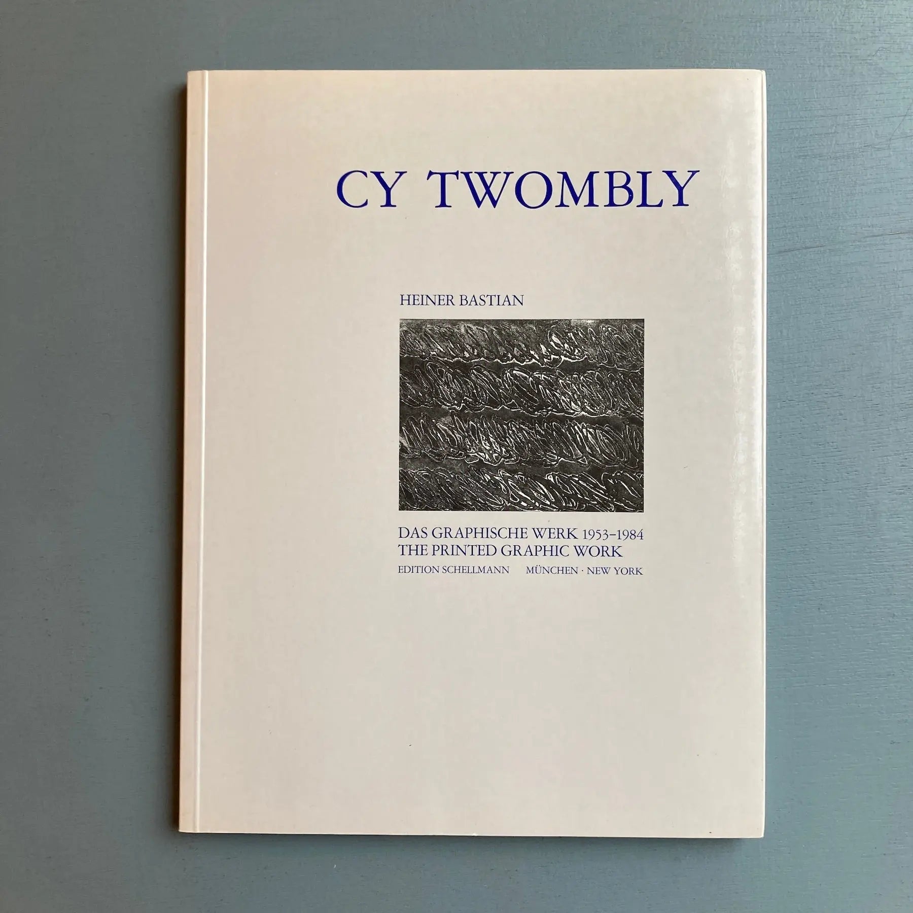 Cy Twombly - Das Graphischewerk - Schellmann 1984 - Saint-Martin