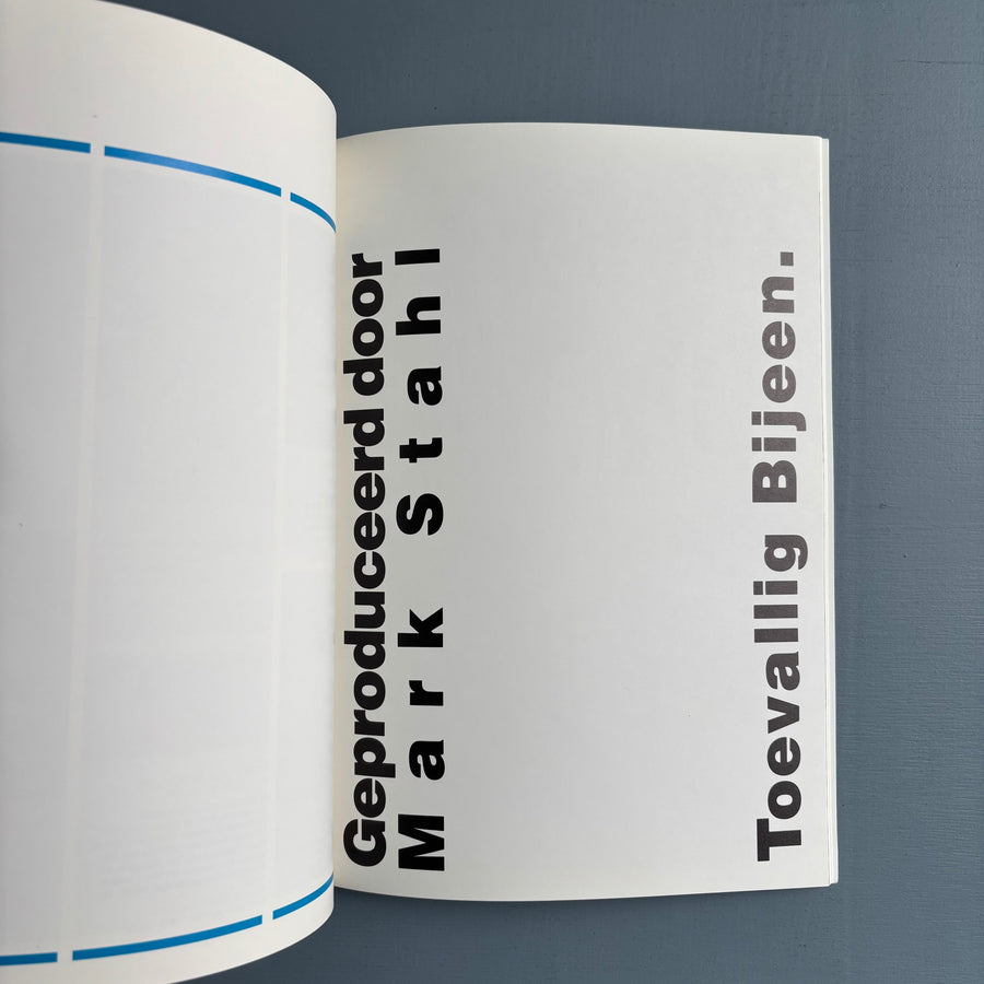 Jenny Holzer, Stephen Prina, Mark Stahl, Christopher Williams - Gewad/De Appel 1984 - Saint-Martin Bookshop