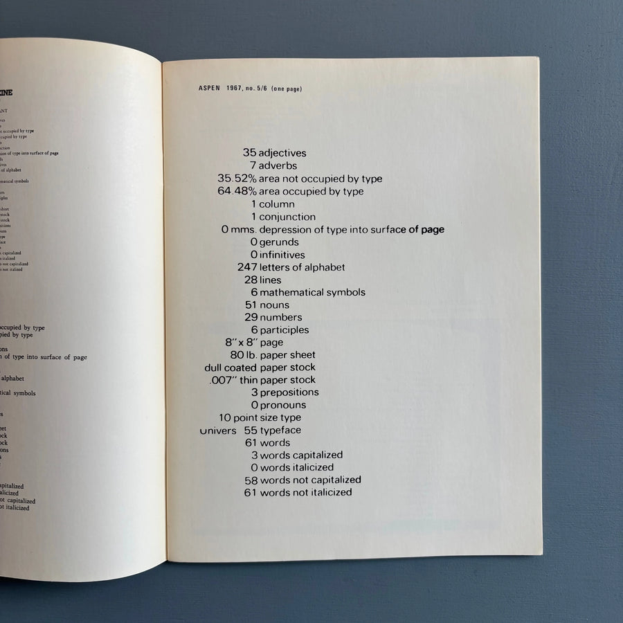 Dan Graham - aka 1966 Schema (March 1966) - Dan Graham/Lisson/Koenig 1972 - Saint-Martin Bookshop