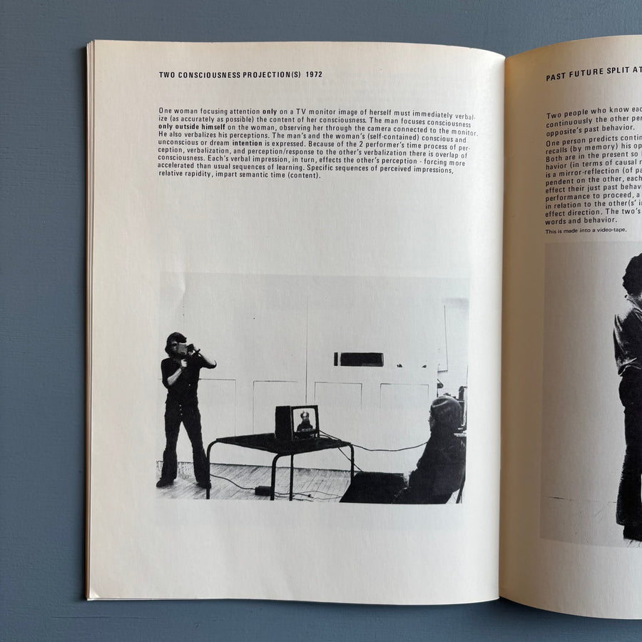 Dan Graham - aka 1966 Schema (March 1966) - Dan Graham/Lisson/Koenig 1972 - Saint-Martin Bookshop