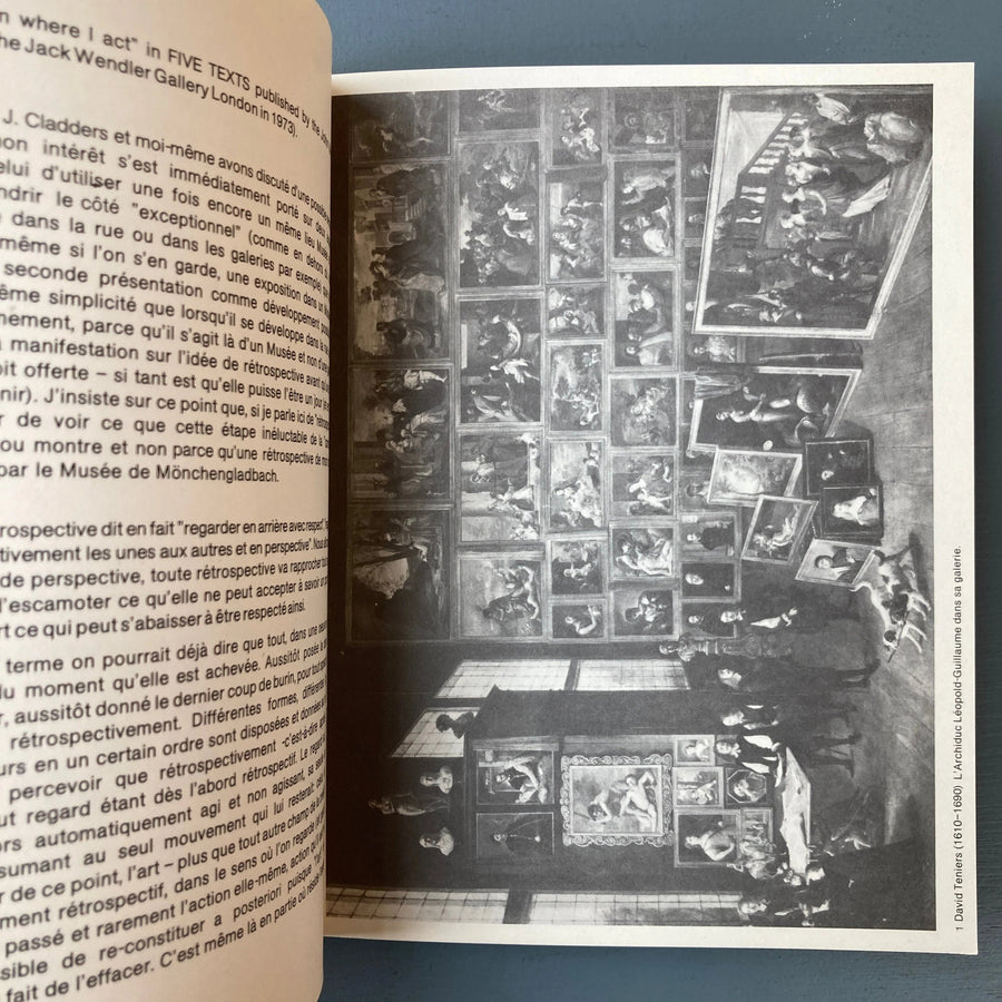 Daniel Buren - Von Da An / A partir de là (#464/660) - Städtisches Museum Mönchengladbach 1975 Saint-Martin Bookshop