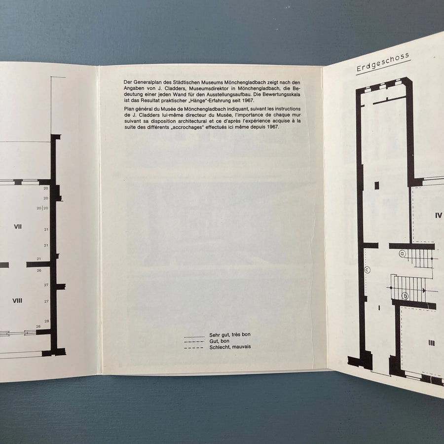 Daniel Buren - Von Da An / A partir de là (#464/660) - Städtisches Museum Mönchengladbach 1975 Saint-Martin Bookshop