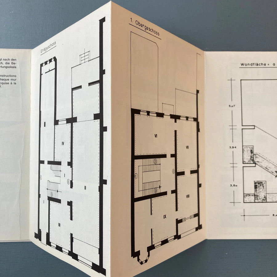 Daniel Buren - Von Da An / A partir de là (#464/660) - Städtisches Museum Mönchengladbach 1975 Saint-Martin Bookshop