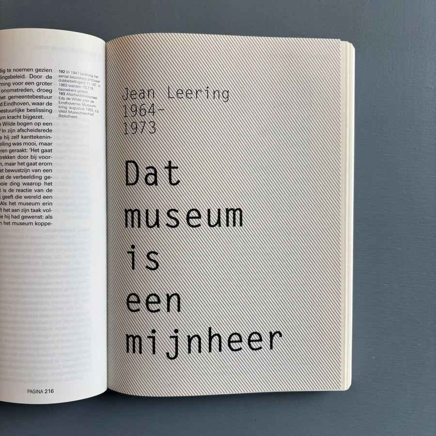 Dat Museum is een mijnheer.  De geschiedenis van het Van Abbemuseum 1936-2003 - Artimo 2005 - Saint-Martin Bookshop