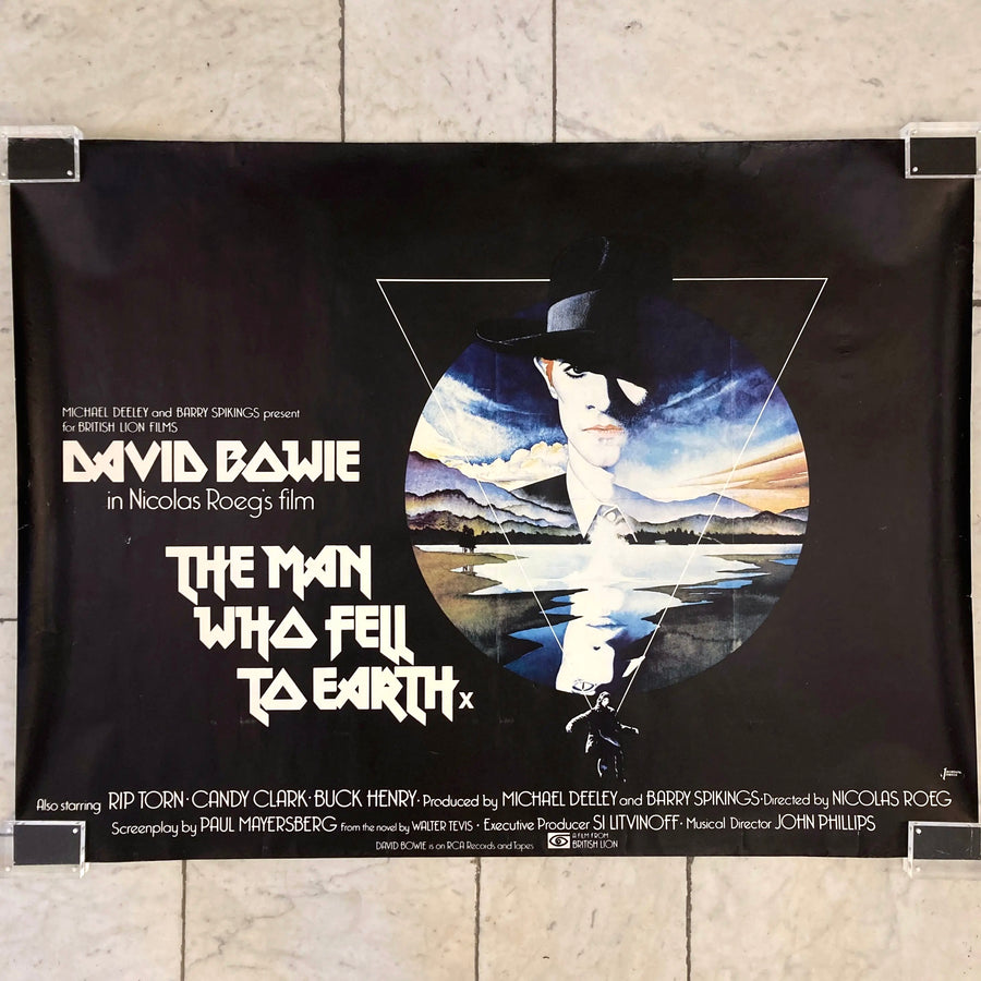 David Bowie - The Man who Fell to Earth poster - 1976 - Saint-Martin Bookshop