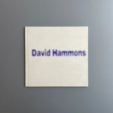 David Hammons - Real Time - Centrum Sztuki Współczesnej Zamek Ujazdowski 2000 - Saint-Martin Bookshop