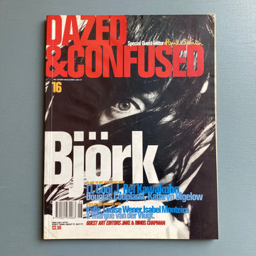 Dazed & Confused #16 - Björk & more - 1995 Saint-Martin Bookshop