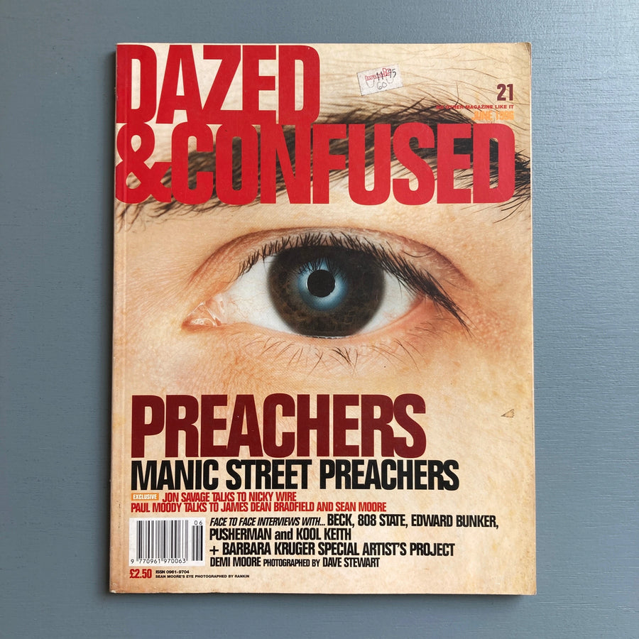 Dazed & Confused #21 - Manic Street Preachers - June 1996 Saint-Martin Bookshop