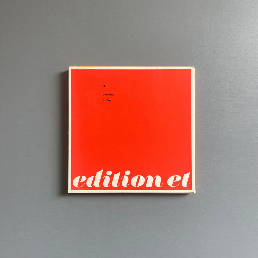 Dieter Rot - Snow - Edition ET 1966
