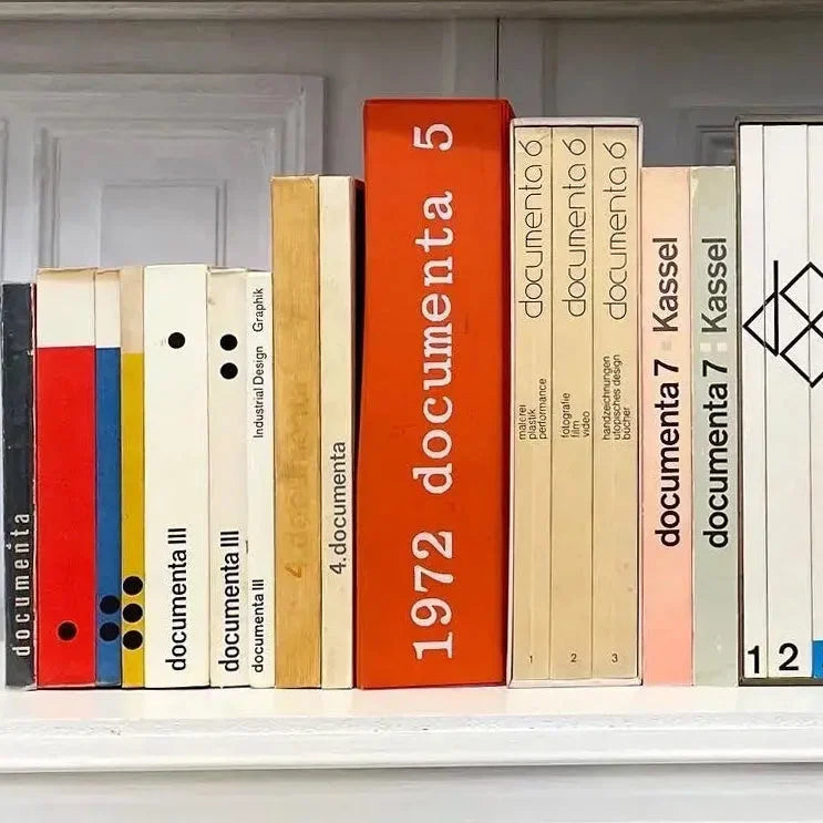 Documenta 1 to Documenta 14 - original catalogs (+ xtras) from 1955 to 2017 - Saint-Martin Bookshop