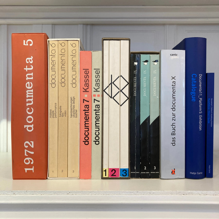 Documenta 5 to Documenta 11 - original catalogs from 1973 to 2002