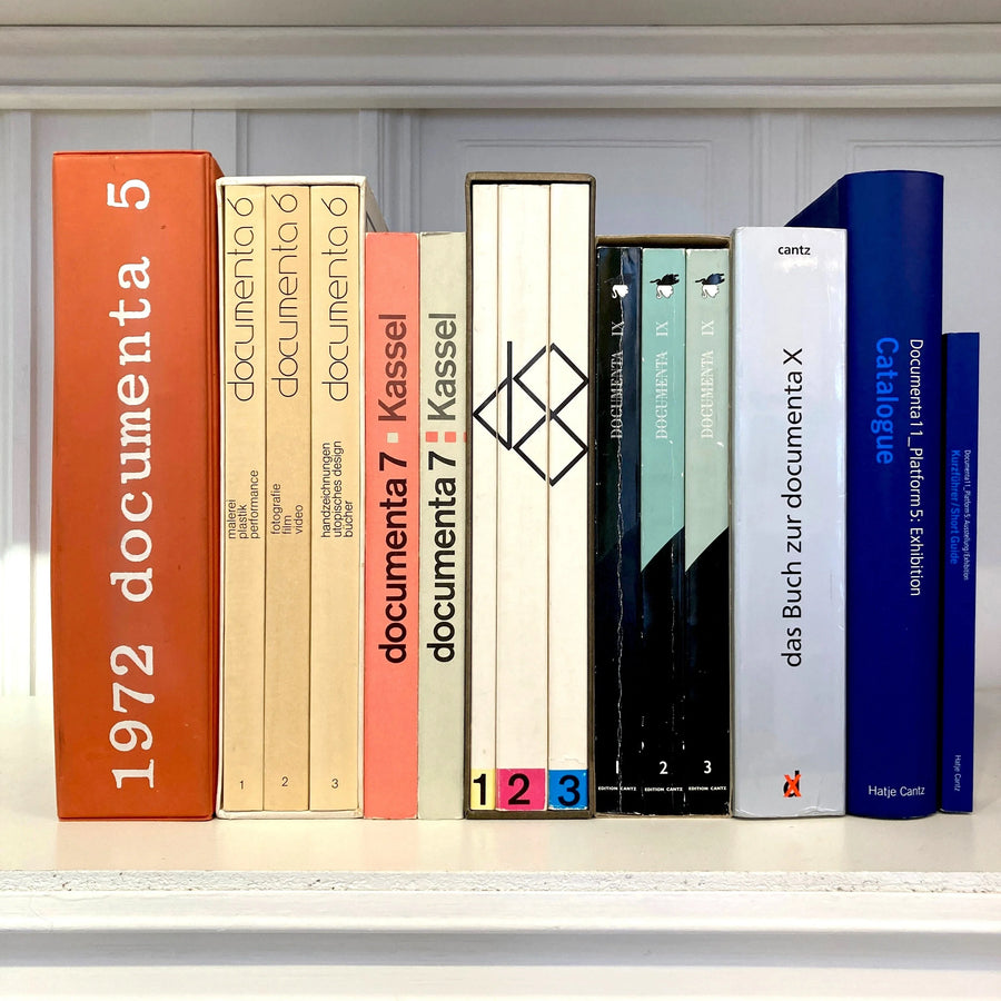 Documenta 5 to Documenta 11 - Original catalogs from 1972 to 2002 - Saint-Martin Bookshop