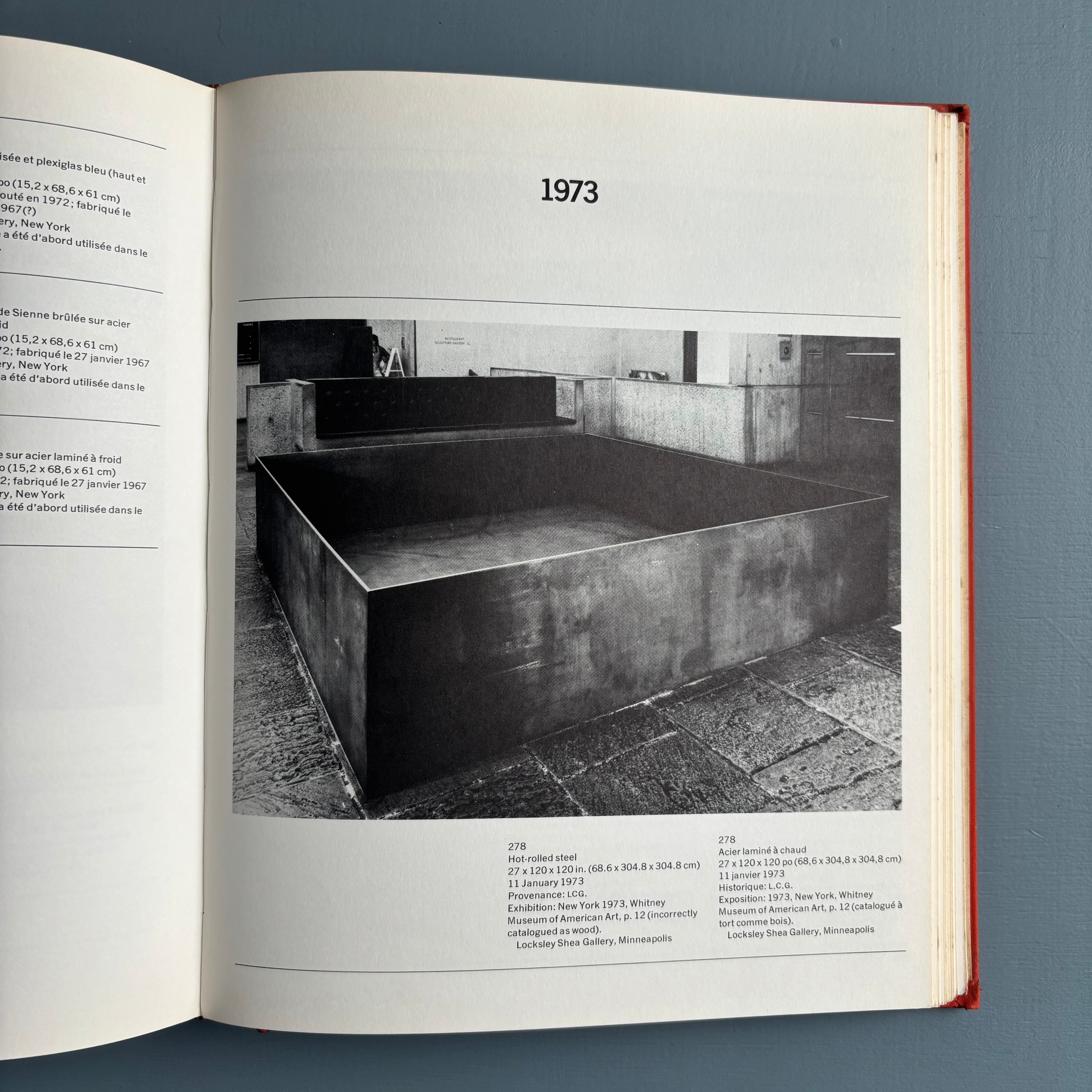 Donald Judd - Catalogue Raisonné of Paintings, Objects, and - Saint ...
