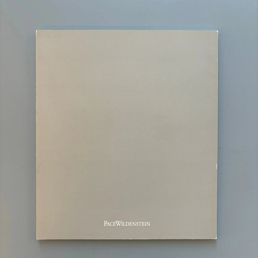 Donald Judd - Late Work - Pacewildenstein 2000 - Saint-Martin Bookshop