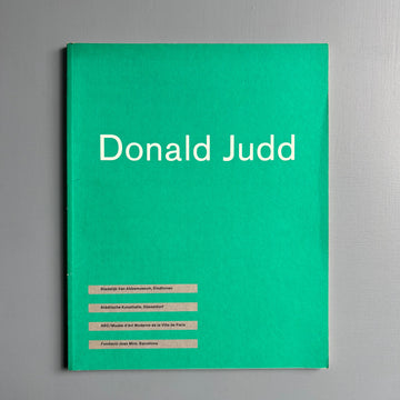 Donald Judd - Van Abbemuseum 1987