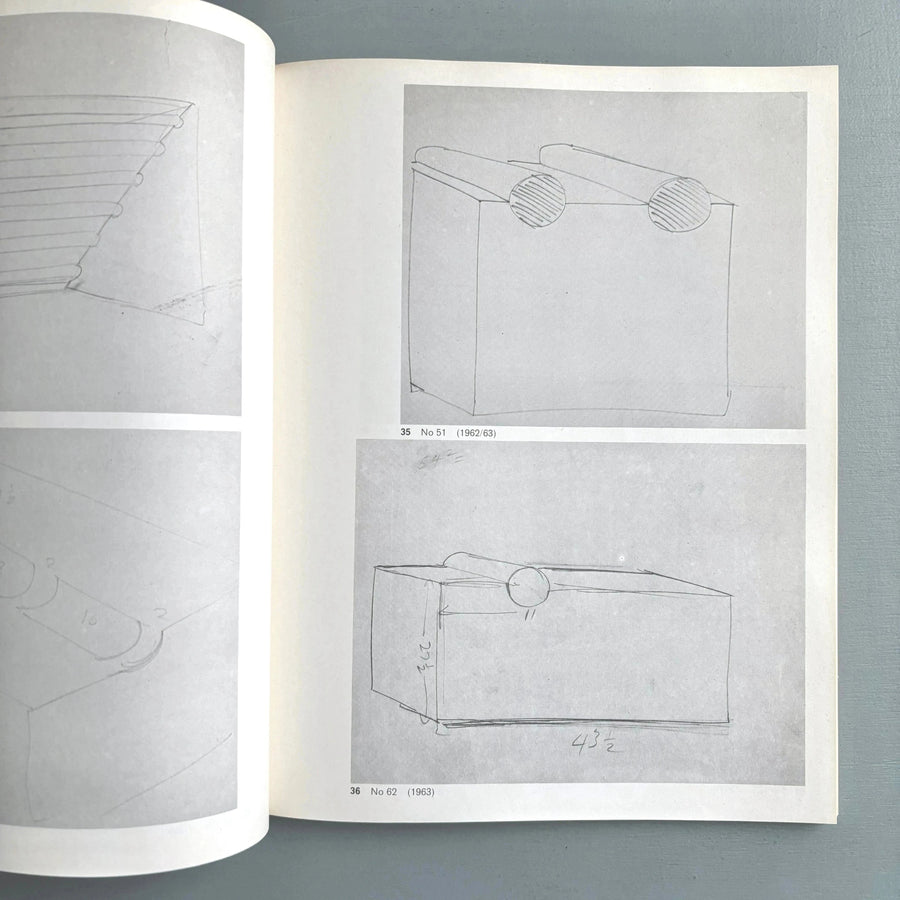 Donald Judd - Zeichnungen/Drawings 1956-1976 - Kunstmuseum Basel 1976 - Saint-Martin Bookshop