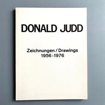 Donald Judd - Zeichnungen/Drawings 1956-1976 - Kunstmuseum Basel 1976 - Saint-Martin Bookshop