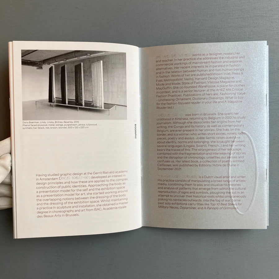 Doris Boerman - Plugs, Pores, Walls & Lures: Self-Design as Sculpture - Set Margins' 2023 - Saint-Martin Bookshop