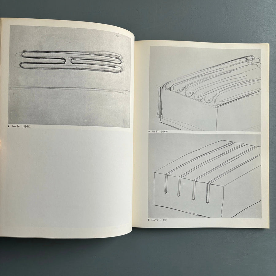 Donald Judd - Zeichnungen/Drawings 1956-1976 - Kunstmuseum Basel 1976 - Saint-Martin Bookshop