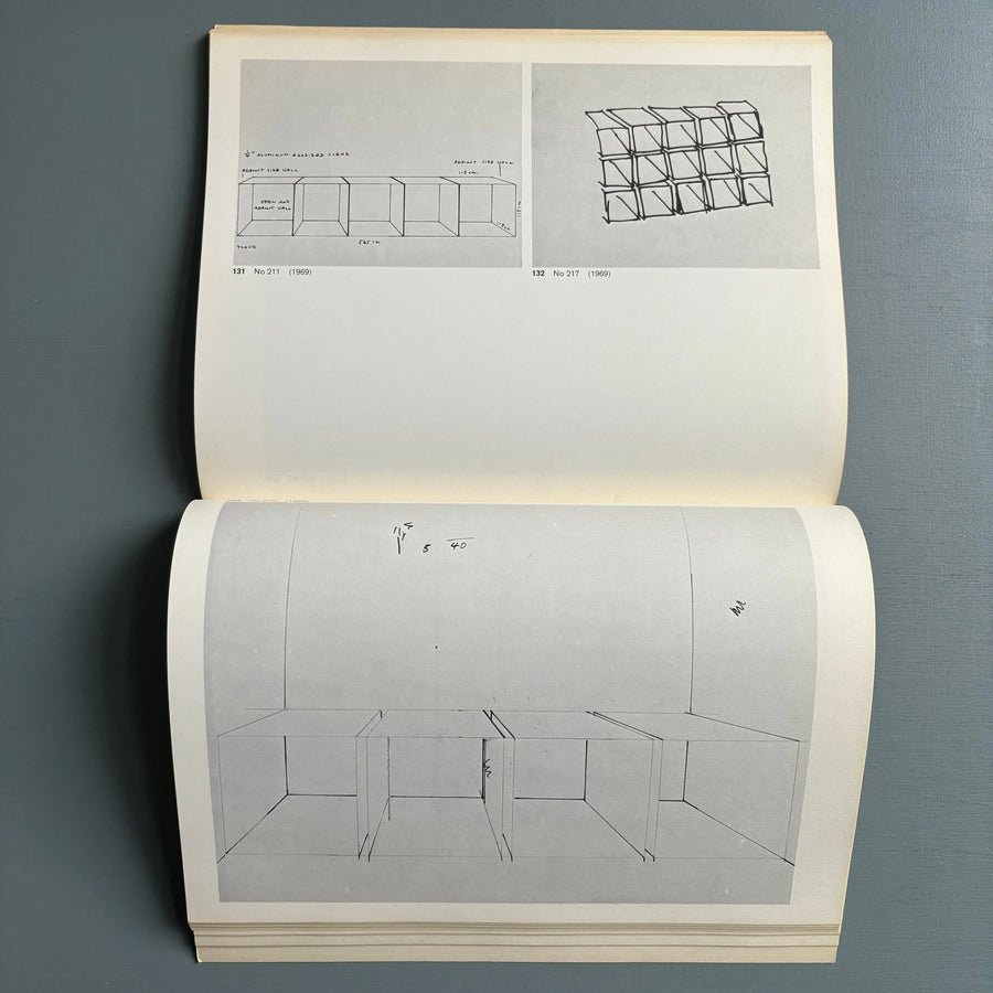 Donald Judd - Zeichnungen/Drawings 1956-1976 - Kunstmuseum Basel 1976 - Saint-Martin Bookshop