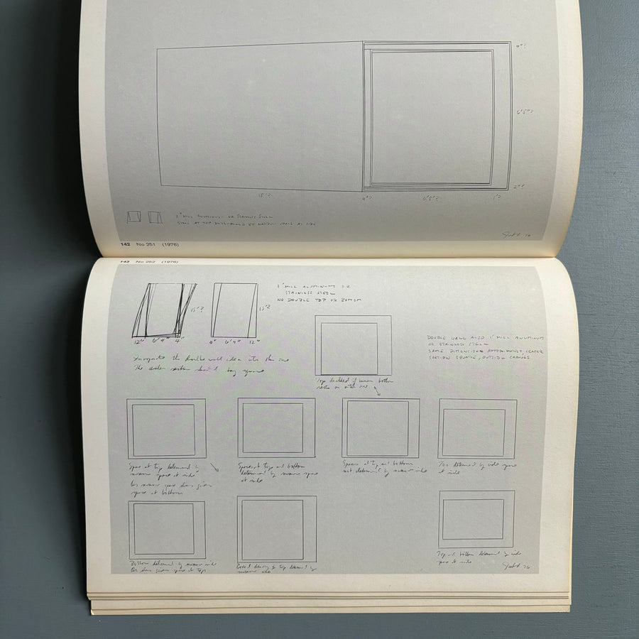 Donald Judd - Zeichnungen/Drawings 1956-1976 - Kunstmuseum Basel 1976 - Saint-Martin Bookshop