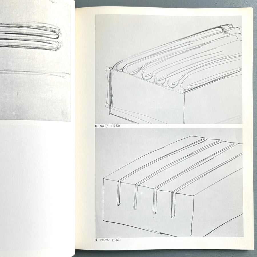 Donald Judd - Zeichnungen/Drawings 1956-1976 - Kunstmuseum Basel 1976 - Saint-Martin Bookshop