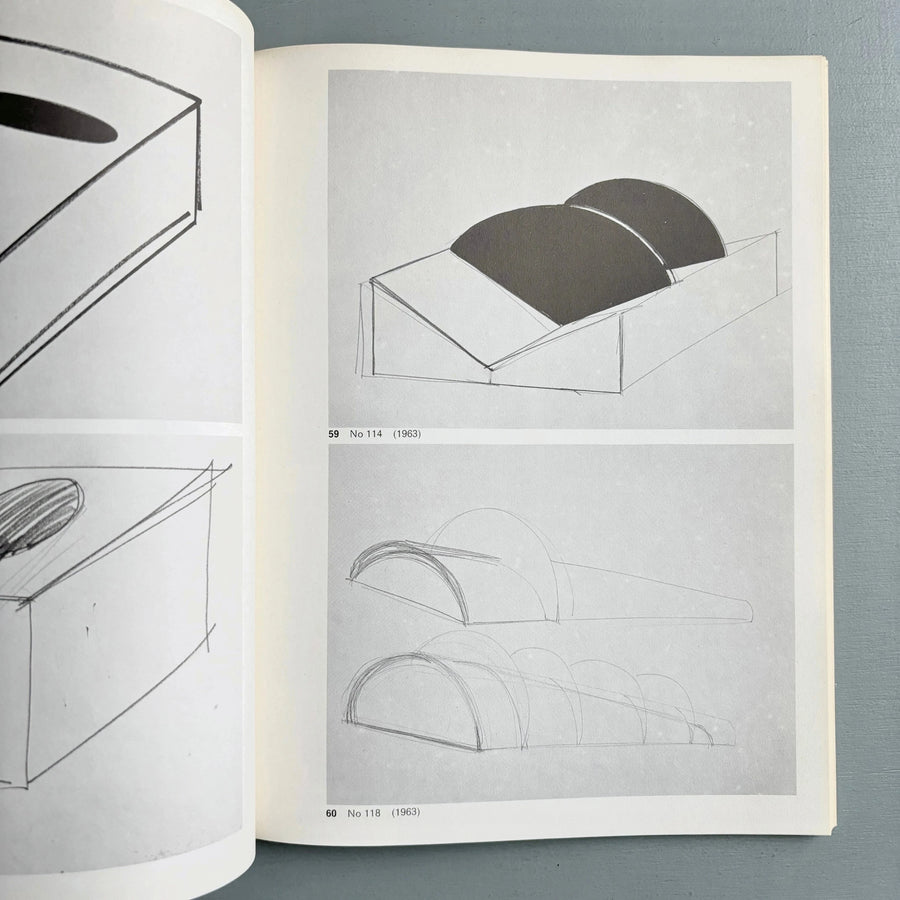 Donald Judd - Zeichnungen/Drawings 1956-1976 - Kunstmuseum Basel 1976 - Saint-Martin Bookshop